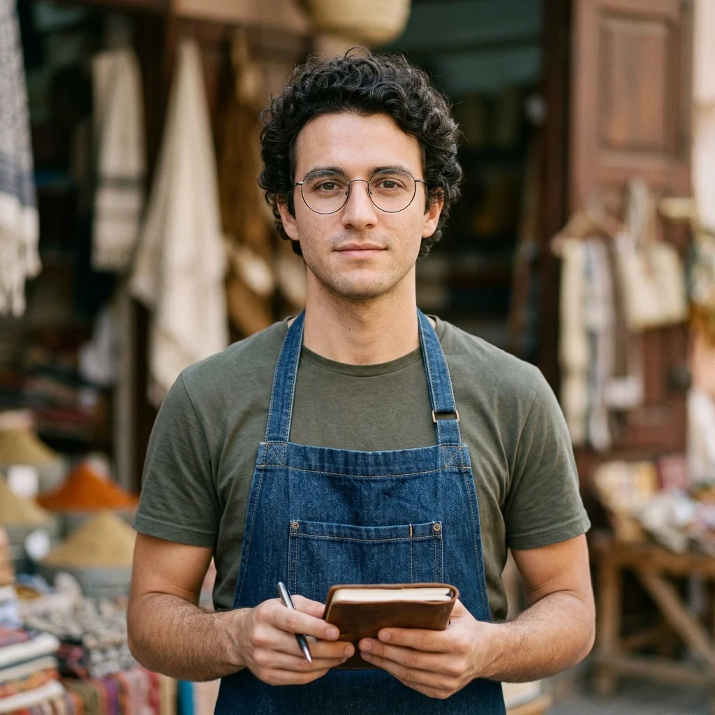 Portrait de Léo Quesnel, journaliste spécialisé en culture et gastronomie locale